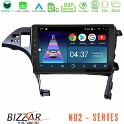 Bizzar ND2 Series 8Core Android14 2+32GB Toyota Prius 2010-2015 Navigation Multimedia Tablet 10 Με Carplay - Android Auto Bizzar ND2 Series 8Core Android14 2+32GB Toyota Prius 2010-2015 Navigation Multimedia Tablet 10 Με Carplay - Android Auto