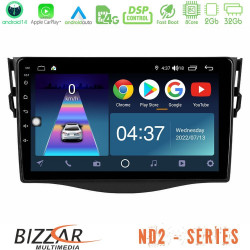 Bizzar ND2 Series 8Core Android14 2+32GB Toyota RAV4 Navigation Multimedia Tablet 9 Με Carplay - Android Auto Bizzar ND2 Series 8Core Android14 2+32GB Toyota RAV4 Navigation Multimedia Tablet 9 Με Carplay - Android Auto