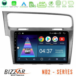 Bizzar ND2 Series 8Core Android14 2+32GB VW GOLF 7 Navigation Multimedia Tablet 10 Με Carplay - Android Auto Bizzar ND2 Series 8Core Android14 2+32GB VW GOLF 7 Navigation Multimedia Tablet 10 Με Carplay - Android Auto