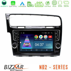 Bizzar ND2 Series 8Core Android14 2+32GB VW GOLF 7 Navigation Multimedia Tablet 9 Με Carplay - Android Auto (OEM Look) Bizzar ND2 Series 8Core Android14 2+32GB VW GOLF 7 Navigation Multimedia Tablet 9 Με Carplay - Android Auto (OEM Look)
