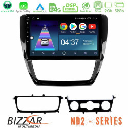 Bizzar ND2 Series 8Core Android14 2+32GB VW Jetta Navigation Multimedia Tablet 10 Με Carplay - Android Auto Bizzar ND2 Series 8Core Android14 2+32GB VW Jetta Navigation Multimedia Tablet 10 Με Carplay - Android Auto