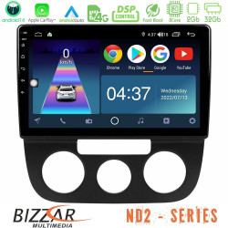 Bizzar ND2 Series 8Core Android14 2+32GB  VW Jetta Navigation Multimedia Tablet 10 Με Carplay - Android Auto