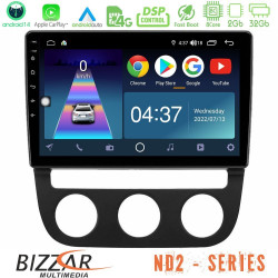 Bizzar ND2 Series 8Core Android14 2+32GB  VW Jetta Navigation Multimedia Tablet 10 Με Carplay - Android Auto