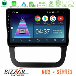 Bizzar ND2 Series 8Core Android14 2+32GB  VW Jetta Navigation Multimedia Tablet 10 Με Carplay - Android Auto
