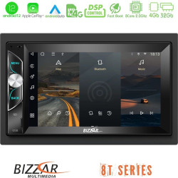 Bizzar OEM 2DIN Deck 8core Android12 4+32GB Navigation Multimedia Deckless 6.5 με Carplay/AndroidAuto Bizzar OEM 2DIN Deck 8core Android12 4+32GB Navigation Multimedia Deckless 6.5 με Carplay/AndroidAuto