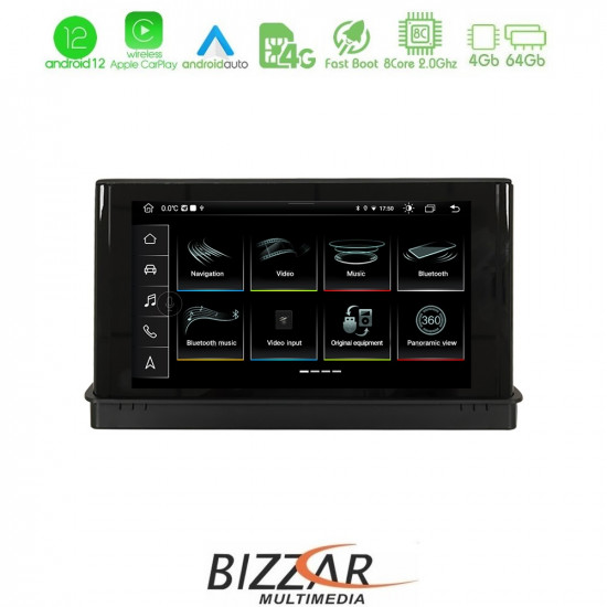 Bizzar OEM Audi A3 8V Android 12 (4+64GB) 8Core Multimedia Station 7 Original Style Bizzar OEM Audi A3 8V Android 12 (4+64GB) 8Core Multimedia Station 7 Original Style
