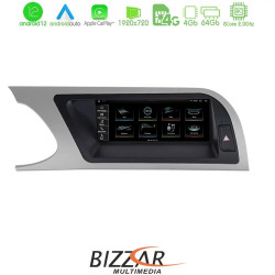 Bizzar OEM AUDI A4 (B8) 2008-2012 (με MMI3G) 8.8 Android12 8Core 4+64GB Navigation Multimedia Station Bizzar OEM AUDI A4 (B8) 2008-2012 (με MMI3G) 8.8 Android12 8Core 4+64GB Navigation Multimedia Station