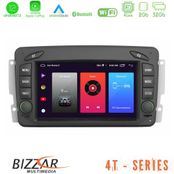 Bizzar OEM C Class / CLK Class (W203/W209) 4core Android12 2+32GB Navigation Multimedia Deckless 7 με Carplay/AndroidAuto Bizzar OEM C Class / CLK Class (W203/W209) 4core Android12 2+32GB Navigation Multimedia Deckless 7 με Carplay/AndroidAuto