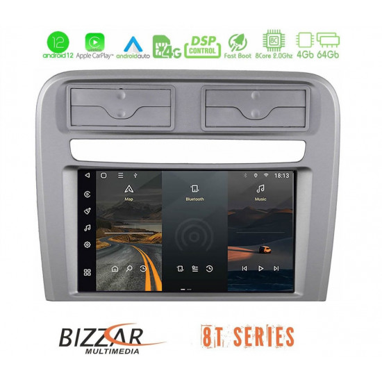 Bizzar OEM Fiat Grande Punto 8core Android12 4+64GB Navigation Multimedia Deckless 7 με Carplay/AndroidAuto Bizzar OEM Fiat Grande Punto 8core Android12 4+64GB Navigation Multimedia Deckless 7 με Carplay/AndroidAuto