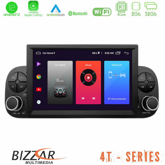 Bizzar OEM Fiat Panda 2012-2021 4core Android12 2+32GB Navigation Multimedia Deckless 7 με Carplay/AndroidAuto Bizzar OEM Fiat Panda 2012-2021 4core Android12 2+32GB Navigation Multimedia Deckless 7 με Carplay/AndroidAuto