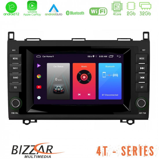 Bizzar OEM Mercedes A/B/Sprinter/Vito 4core Android12 2+32GB Navigation Multimedia Deckless 7 με Carplay/AndroidAuto Bizzar OEM Mercedes A/B/Sprinter/Vito 4core Android12 2+32GB Navigation Multimedia Deckless 7 με Carplay/AndroidAuto