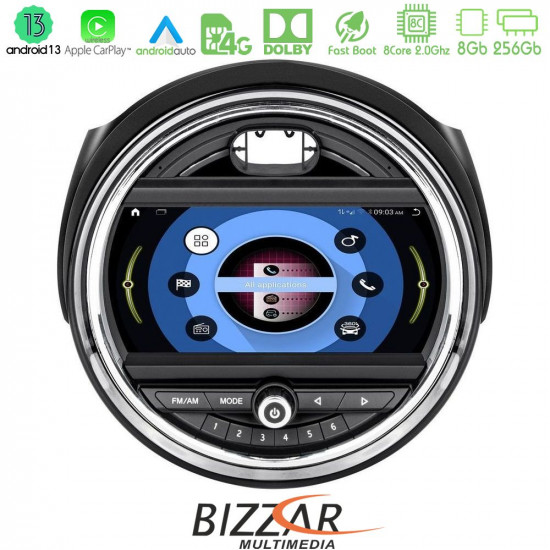 Bizzar OEM Mini Cooper F56 8core Android13 8+256GB Navigation Multimedia System 9 Bizzar OEM Mini Cooper F56 8core Android13 8+256GB Navigation Multimedia System 9