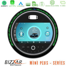 Bizzar OEM Mini Cooper F56 (Με εργ. οθόνη) 8core Android13 8+128GB Navigation Multimedia System 9 (New 2024 Style)