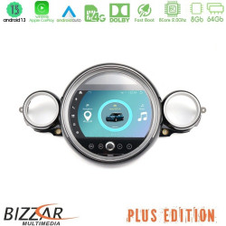 Bizzar OEM Mini Cooper/One R56 2010-2014 8core Android13 8+64GB Navigation Multimedia System 9