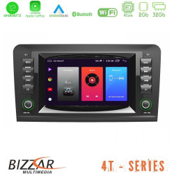 Bizzar OEM ML/GL Class (W164) 4core Android12 2+32GB Navigation Multimedia Deckless 7 με Carplay/AndroidAuto Bizzar OEM ML/GL Class (W164) 4core Android12 2+32GB Navigation Multimedia Deckless 7 με Carplay/AndroidAuto