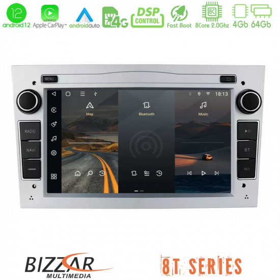 Bizzar OEM Opel Astra/Corsa/Antara/Zafira 8core Android12 4+64GB Navigation Multimedia Deckless 7 με Carplay/AndroidAuto (ασημί) Bizzar OEM Opel Astra/Corsa/Antara/Zafira 8core Android12 4+64GB Navigation Multimedia Deckless 7 με Carplay/AndroidAuto (ασημί)