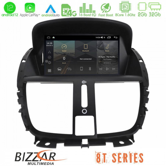 Bizzar OEM Peugeot 207 8core Android12 2+32GB Navigation Multimedia Deckless 7 με Carplay/AndroidAuto (OEM Style) Bizzar OEM Peugeot 207 8core Android12 2+32GB Navigation Multimedia Deckless 7 με Carplay/AndroidAuto (OEM Style)
