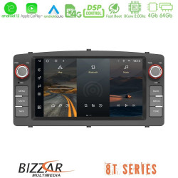 Bizzar OEM Toyota Corolla 2002-2006 8core Android12 4+32GB Navigation Multimedia Deckless 7 με Carplay/AndroidAuto