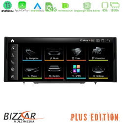 Bizzar Plus Edition Audi A1 (8X) 2010-2018 Android13 8Core (8+128GB) Navigation Multimedia 10.25? HD Anti-reflection