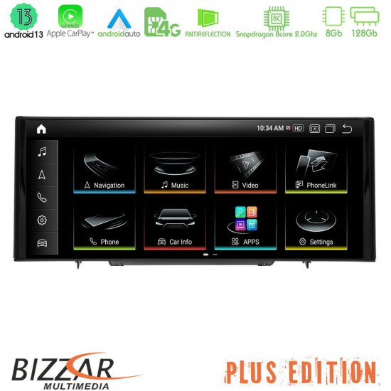 Bizzar Plus Edition Audi Q3 (8U) 2011-2018 Android13 8Core (8+128GB) Navigation Multimedia 10.25? HD Anti-reflection Bizzar Plus Edition Audi Q3 (8U) 2011-2018 Android13 8Core (8+128GB) Navigation Multimedia 10.25? HD Anti-reflection