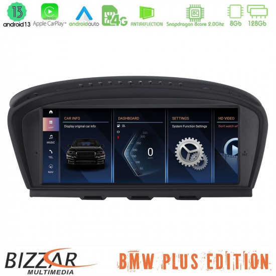 Bizzar Plus Edition BMW 3er/5er/6er (E90/E60/E63) Android13 8Core (8+128GB) Navigation Multimedia 8.8? Anti-reflection Bizzar Plus Edition BMW 3er/5er/6er (E90/E60/E63) Android13 8Core (8+128GB) Navigation Multimedia 8.8? Anti-reflection