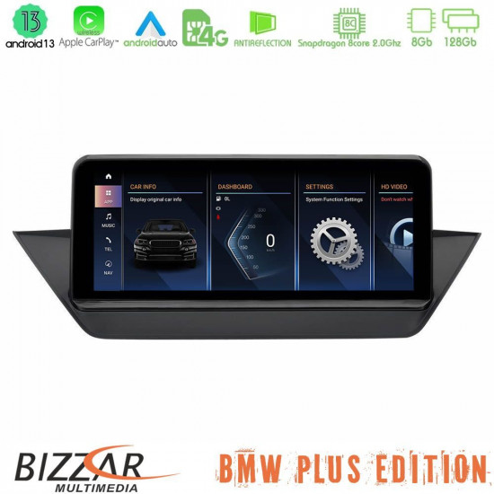 Bizzar Plus Edition BMW X1 E84 (χωρίς εργ.οθόνη) Android12 (8+128GB) Navigation Multimedia 10.25? HD Anti-reflection Bizzar Plus Edition BMW X1 E84 (χωρίς εργ.οθόνη) Android12 (8+128GB) Navigation Multimedia 10.25? HD Anti-reflection
