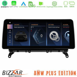 Bizzar Plus Edition BMW X3 F25 - Χ4 F26 NBT Android13 (8+128GB) Navigation Multimedia 12.3? HD Anti-reflection Bizzar Plus Edition BMW X3 F25 - Χ4 F26 NBT Android13 (8+128GB) Navigation Multimedia 12.3? HD Anti-reflection