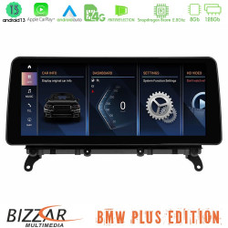 Bizzar Plus Edition BMW X3 F25 - Χ4 F26 NBT Android13 (8+128GB) Navigation Multimedia 12.3? HD Anti-reflection Bizzar Plus Edition BMW X3 F25 - Χ4 F26 NBT Android13 (8+128GB) Navigation Multimedia 12.3? HD Anti-reflection