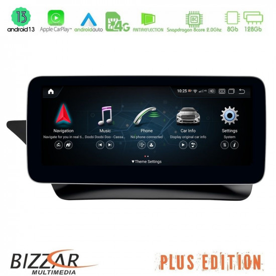 Bizzar Plus Edition Mercedes E Class Coupe (W207) NTG4.0 Android13 (8+128GB) Navigation Multimedia 10,25? Anti-reflection Bizzar Plus Edition Mercedes E Class Coupe (W207) NTG4.0 Android13 (8+128GB) Navigation Multimedia 10,25? Anti-reflection