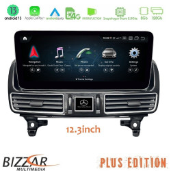 Bizzar Plus Edition Mercedes ML Class (X166) NTG4.5 Android13 (8+128GB) Navigation Multimedia 12.3? Anti-reflection