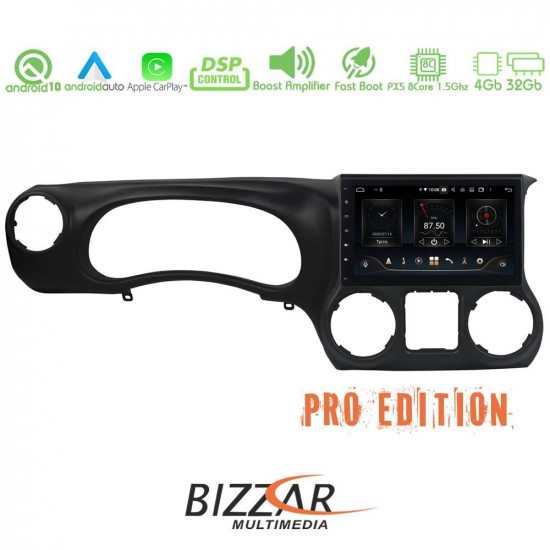 Bizzar Pro Edition Jeep Wrangler 9 Android 10.0 Navigation Multimedia System Bizzar Pro Edition Jeep Wrangler 9 Android 10.0 Navigation Multimedia System