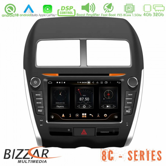 Bizzar Pro Edition MItsubishi ASX Android 10 8Core Multimedia Station Bizzar Pro Edition MItsubishi ASX Android 10 8Core Multimedia Station