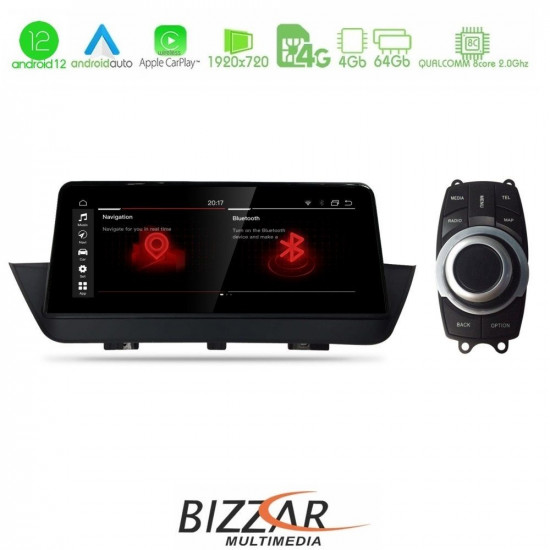 Bizzar QL Series Android12 8core 4+64GB BMW Χ1 Ε84 Navigation Multimedia Station 10.25 Bizzar QL Series Android12 8core 4+64GB BMW Χ1 Ε84 Navigation Multimedia Station 10.25
