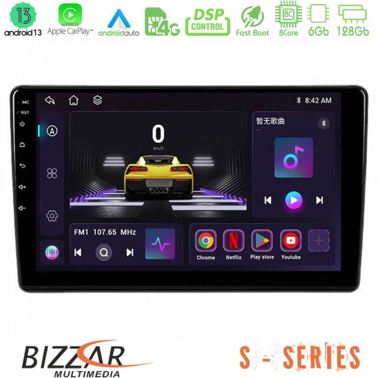 Bizzar S Series Alfa Romeo 159/Brera/Spider 8Core Android13 6+128GB Navigation Multimedia Tablet 9 Bizzar S Series Alfa Romeo 159/Brera/Spider 8Core Android13 6+128GB Navigation Multimedia Tablet 9