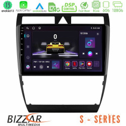 Bizzar S Series Audi A6 (C5) 1997-2004 8core Android13 6+128GB Navigation Multimedia Tablet 9 Bizzar S Series Audi A6 (C5) 1997-2004 8core Android13 6+128GB Navigation Multimedia Tablet 9