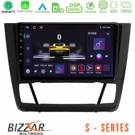 Bizzar S Series BMW 1Series E81/E82/E87/E88 (AUTO A/C) 8core Android13 6+128GB Navigation Multimedia Tablet 9 Bizzar S Series BMW 1Series E81/E82/E87/E88 (AUTO A/C) 8core Android13 6+128GB Navigation Multimedia Tablet 9