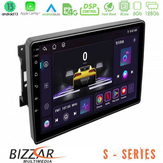 Bizzar S Series Chrysler / Dodge / Jeep 8core Android13 6+128GB Navigation Multimedia Tablet 10 Bizzar S Series Chrysler / Dodge / Jeep 8core Android13 6+128GB Navigation Multimedia Tablet 10