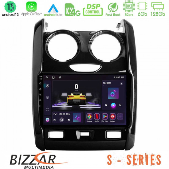 Bizzar S Series Dacia Duster 2014-2018 8Core Android13 6+128GB Navigation Multimedia Tablet 9 Bizzar S Series Dacia Duster 2014-2018 8Core Android13 6+128GB Navigation Multimedia Tablet 9