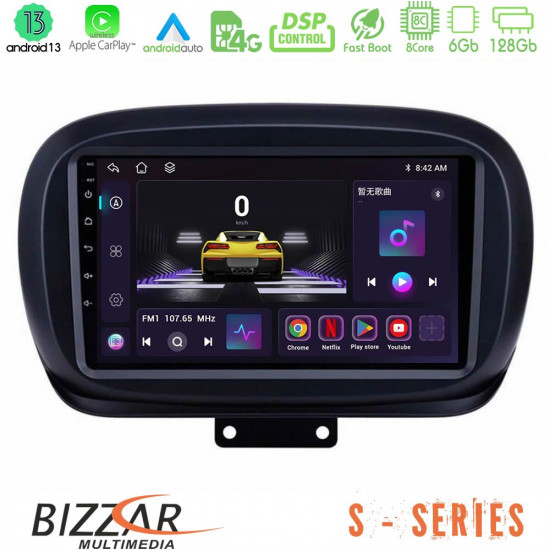 Bizzar S Series Fiat 500X 8core Android13 6+128GB Navigation Multimedia Tablet 9 Bizzar S Series Fiat 500X 8core Android13 6+128GB Navigation Multimedia Tablet 9