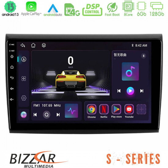 Bizzar S Series Fiat Bravo 8core Android13 6+128GB Navigation Multimedia Tablet 9 Bizzar S Series Fiat Bravo 8core Android13 6+128GB Navigation Multimedia Tablet 9