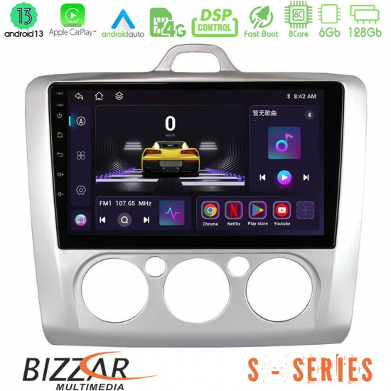Bizzar S Series Ford Focus Manual AC 8core Android13 6+128GB Navigation Multimedia Tablet 9 Bizzar S Series Ford Focus Manual AC 8core Android13 6+128GB Navigation Multimedia Tablet 9