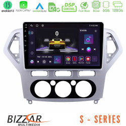Bizzar S Series Ford Mondeo 2007-2010 Manual A/C 8core Android13 6+128GB Navigation Multimedia Tablet 10 Bizzar S Series Ford Mondeo 2007-2010 Manual A/C 8core Android13 6+128GB Navigation Multimedia Tablet 10