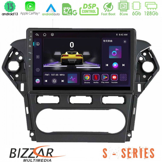 Bizzar S Series Ford Mondeo 2011-2014 8core Android13 6+128GB Navigation Multimedia Tablet 10 Bizzar S Series Ford Mondeo 2011-2014 8core Android13 6+128GB Navigation Multimedia Tablet 10