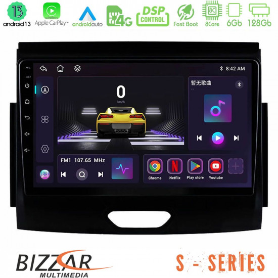 Bizzar S Series Ford Ranger 2017-2022 8core Android13 6+128GB Navigation Multimedia Tablet 9 Bizzar S Series Ford Ranger 2017-2022 8core Android13 6+128GB Navigation Multimedia Tablet 9