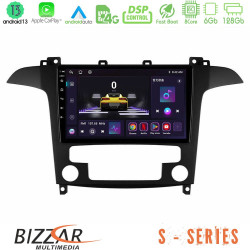 Bizzar S Series Ford S-Max 2006-2012 8core Android13 6+128GB Navigation Multimedia Tablet 9 Bizzar S Series Ford S-Max 2006-2012 8core Android13 6+128GB Navigation Multimedia Tablet 9