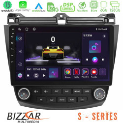 Bizzar S Series Honda Accord 2002-2008 8core Android13 6+128GB Navigation Multimedia Tablet 10 Bizzar S Series Honda Accord 2002-2008 8core Android13 6+128GB Navigation Multimedia Tablet 10