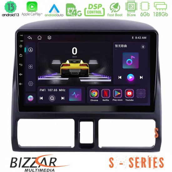 Bizzar S Series Honda CRV 2002-2006 8core Android13 6+128GB Navigation Multimedia Tablet 9 Bizzar S Series Honda CRV 2002-2006 8core Android13 6+128GB Navigation Multimedia Tablet 9