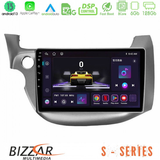 Bizzar S Series Honda Jazz 2009-2013 8core Android13 6+128GB Navigation Multimedia Tablet 10 Bizzar S Series Honda Jazz 2009-2013 8core Android13 6+128GB Navigation Multimedia Tablet 10