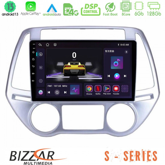 Bizzar S Series Hyundai i20 2012-2014 8core Android13 6+128GB Navigation Multimedia Tablet 9 Bizzar S Series Hyundai i20 2012-2014 8core Android13 6+128GB Navigation Multimedia Tablet 9