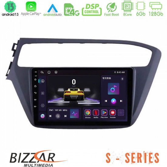 Bizzar S Series Hyundai i20 2018-2020 8core Android13 6+128GB Navigation Multimedia Tablet 9 Bizzar S Series Hyundai i20 2018-2020 8core Android13 6+128GB Navigation Multimedia Tablet 9